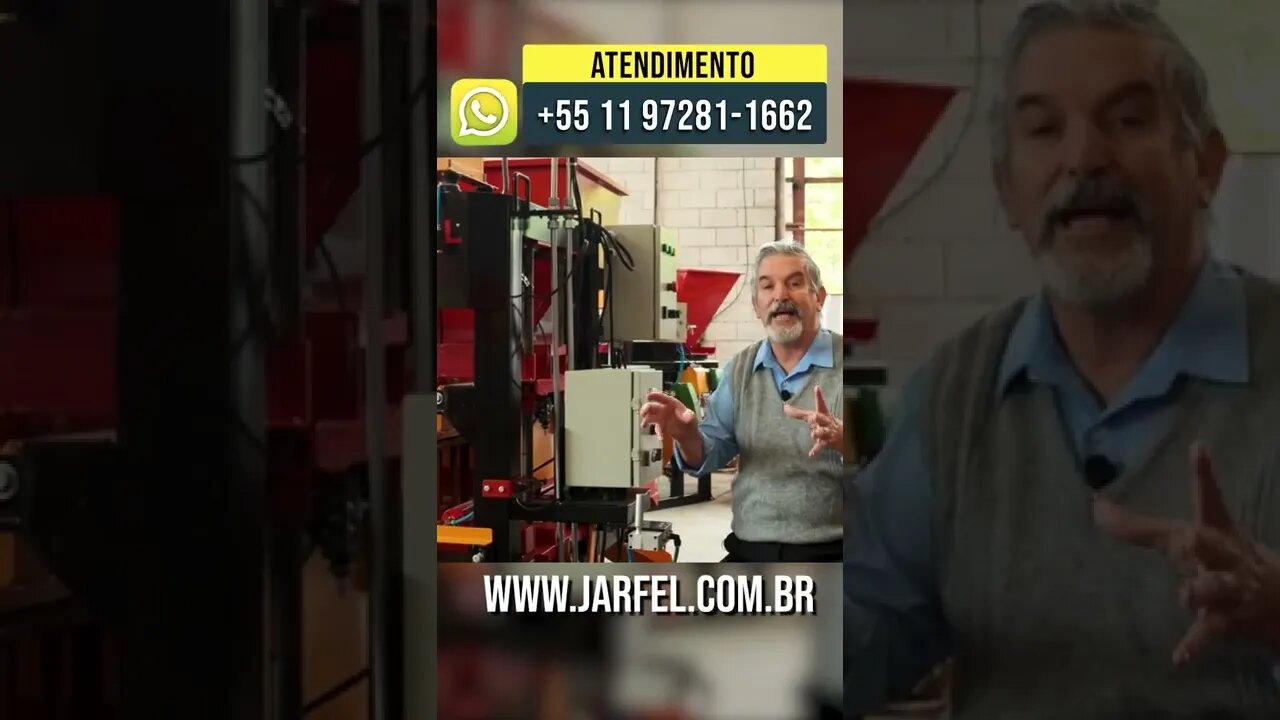 Máquina automática para Blocos e Pavers - JARFEL SAHARA