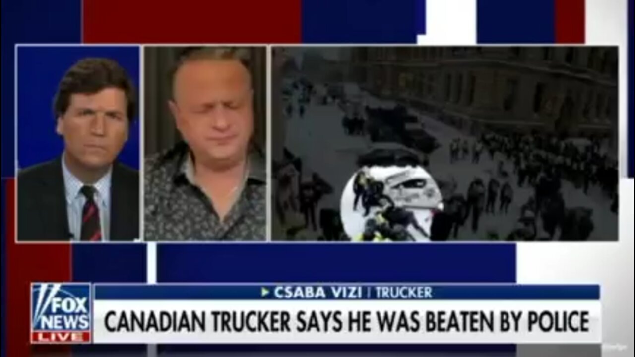 Canadian Trucker Who Was Beaten By Police