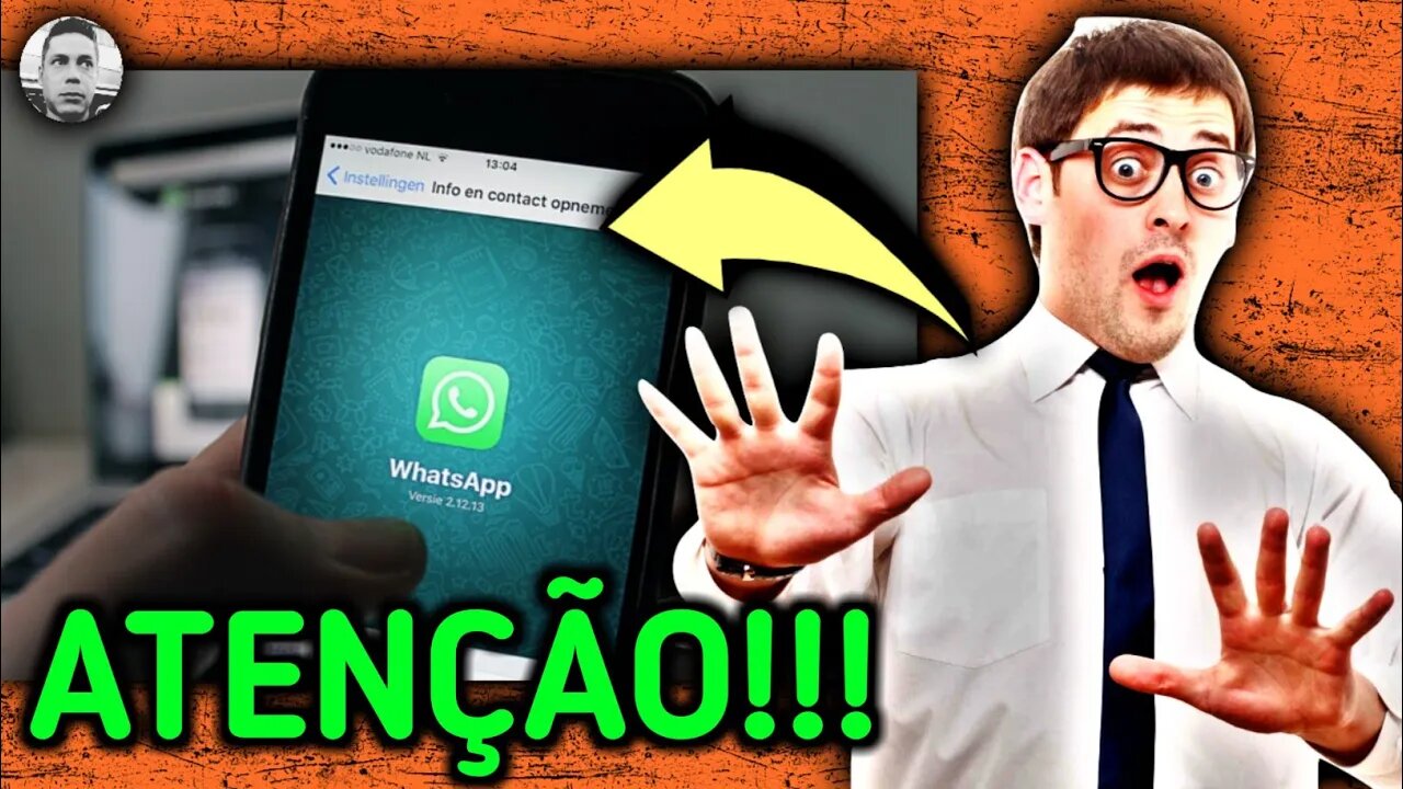 WHATSAPP : Se Você Recebeu essa MENSAGEM , sua CONTA será DESATIVADA. #whatsapp #youtube