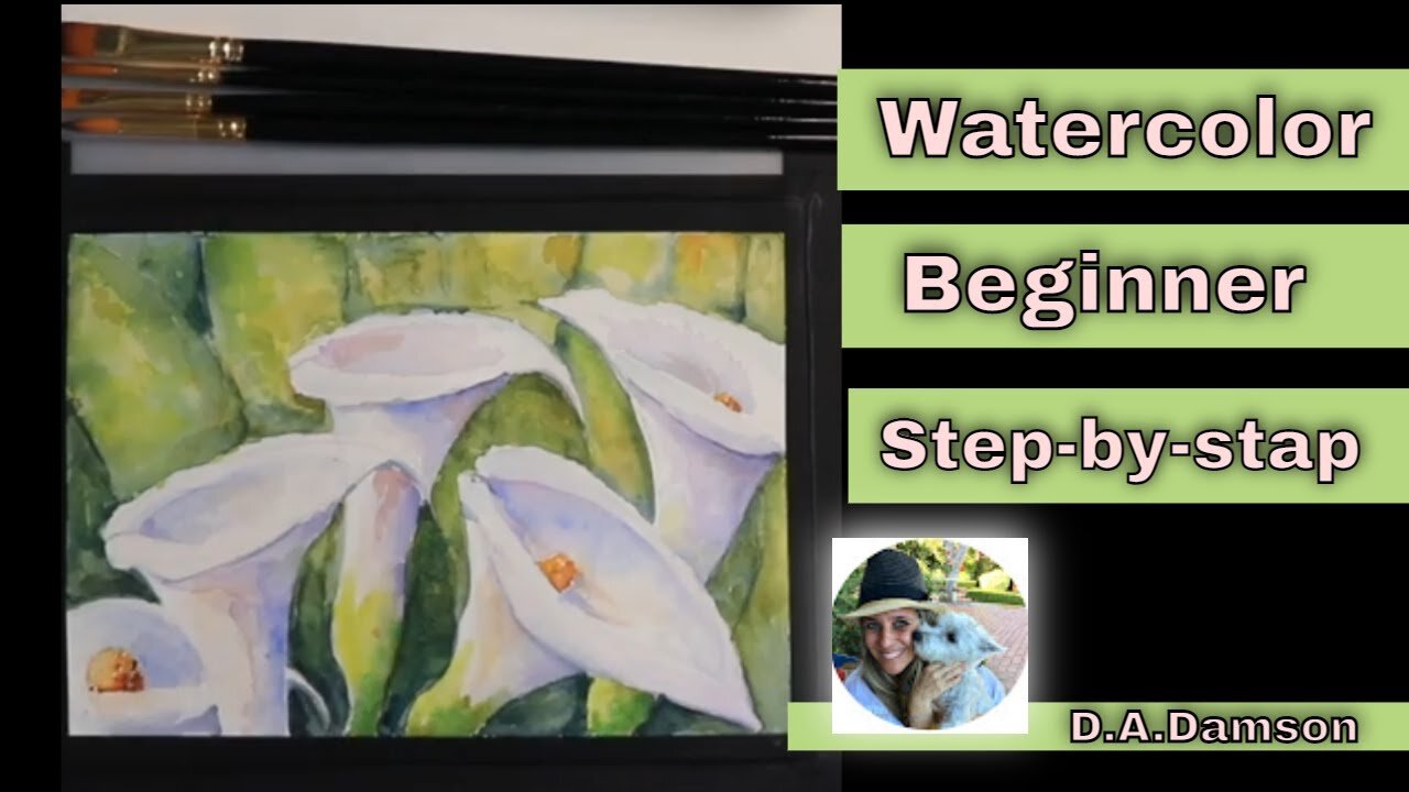 Watercolor Beginner Lillis