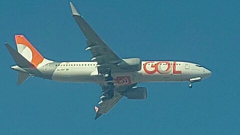 Boeing 737 MAX 8 PS-GRF coming from Rio de Janeiro to Fortaleza