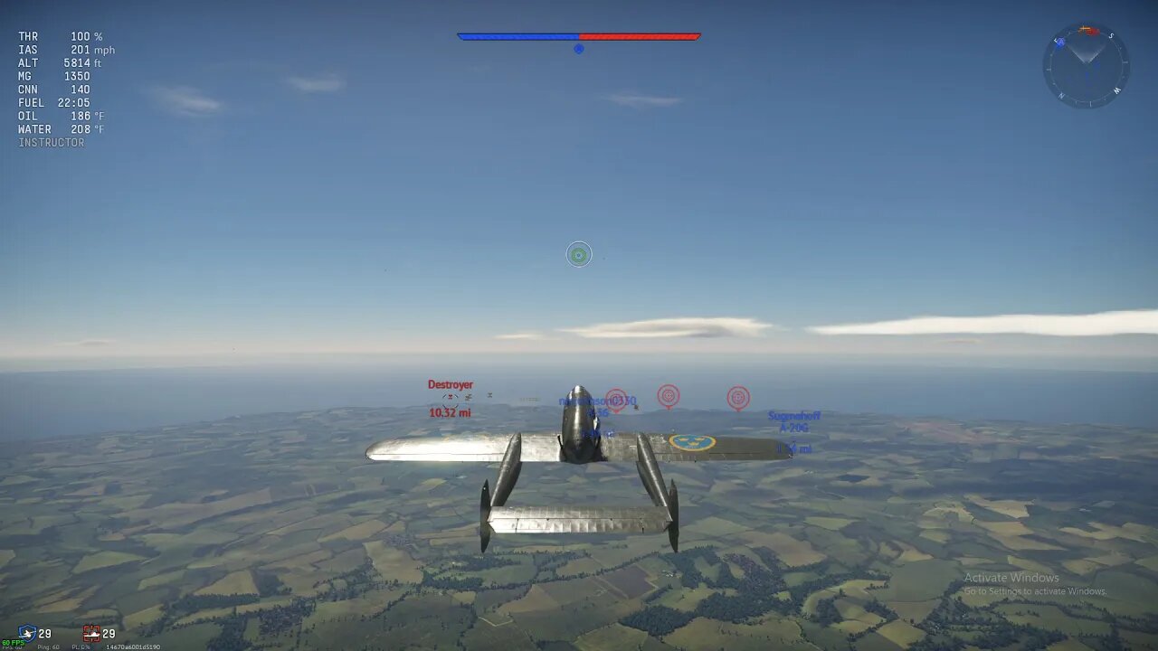 wrecking shit with the j21! (War Thunder)