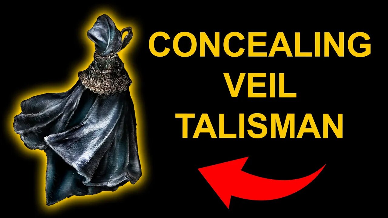 Concealing Veil Talisman & Black Knife Assassin - Elden Ring