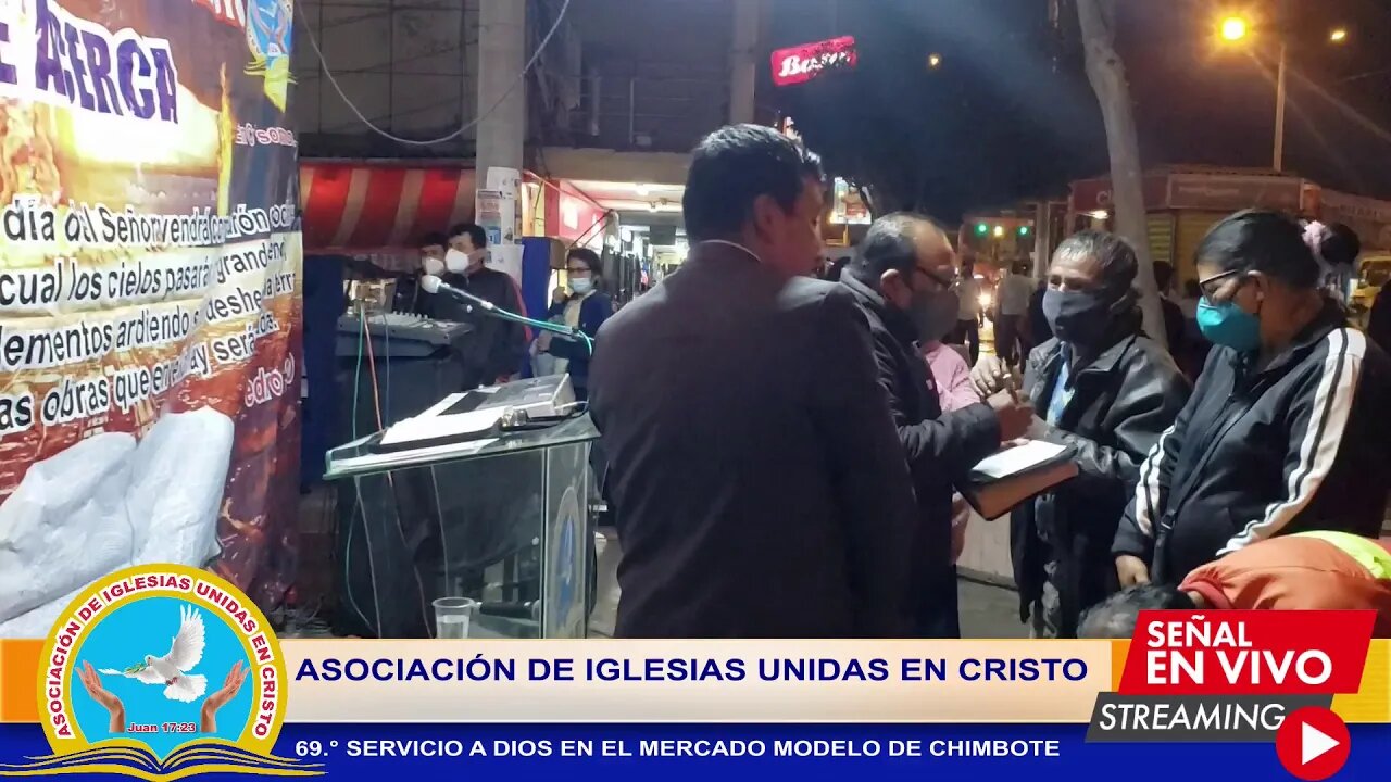 69.° SERVICIO A DIOS EN EL MERCADO MODELO DE CHIMBOTE