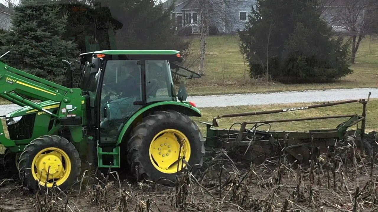 Spring is HERE!!! Plowing the Garden. Why Use a Semi-Mounted Plow?