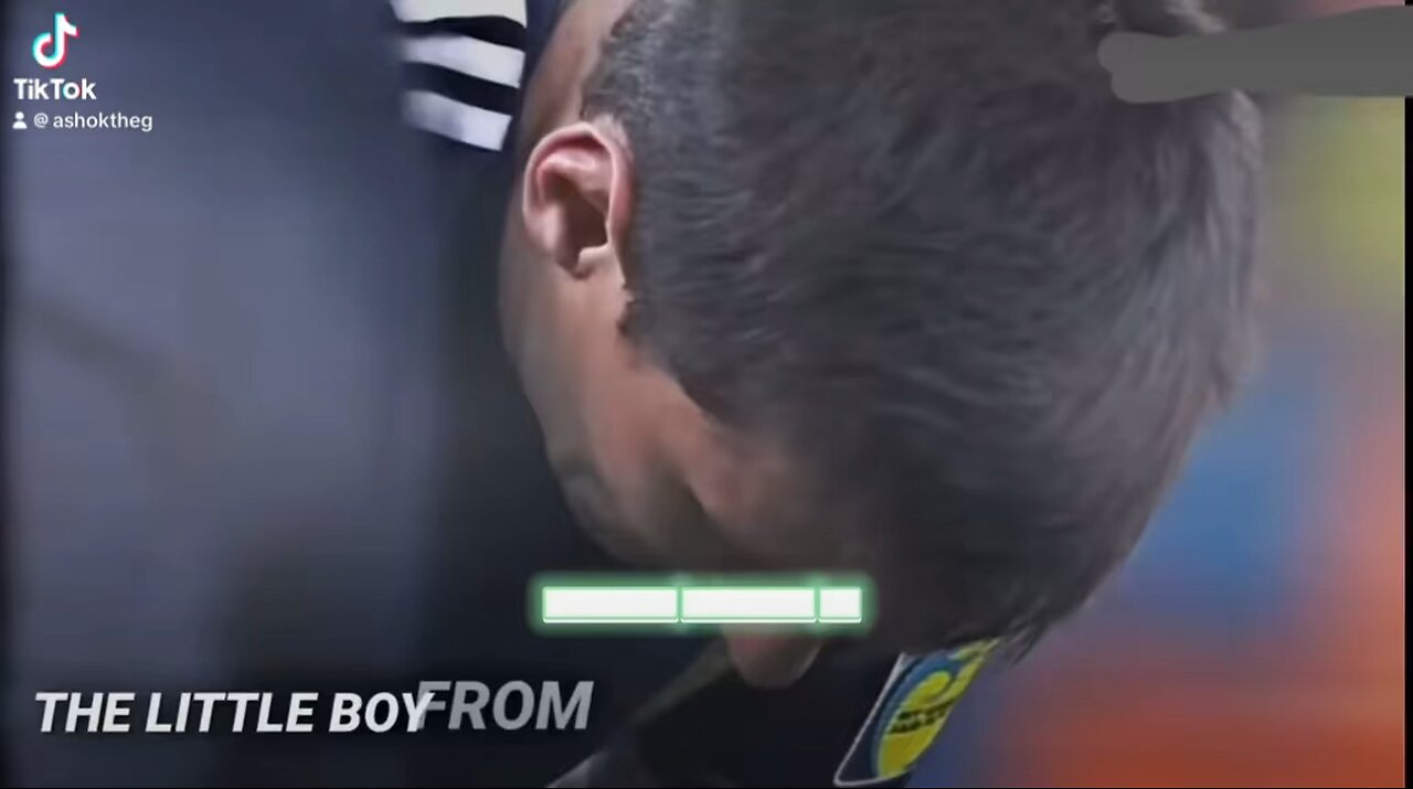 Messi winning the world cup