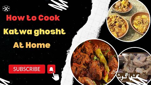 How To Cook Katwa Gosht At Home| Katwa Gosht |Village Wedding Food|