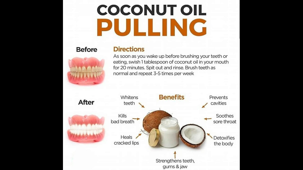 ⚠️⚠️⚠️ THE INCREDIBLE BENEFITS OF COCONUT OIL & LEMON JUICE.