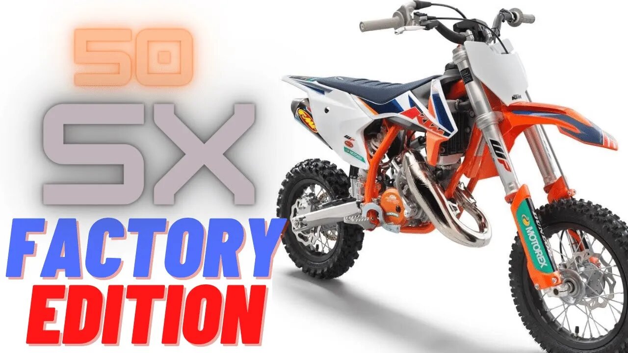 2021 KTM 50 SX FACTORY EDITION | Unboxing & Walkaround