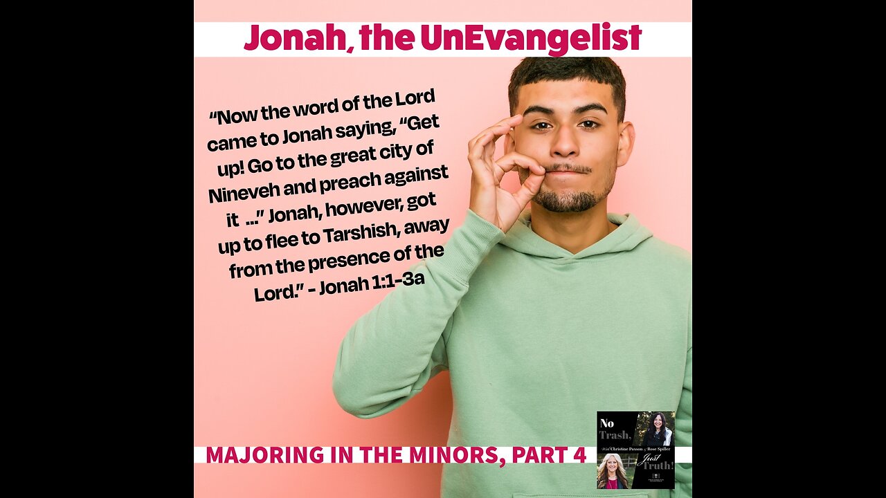Sneak Peek at Monday's Episode! "Jonah, the UnEvangelist!"