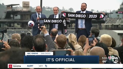 MLS coming to San Diego and will begin play in 2025