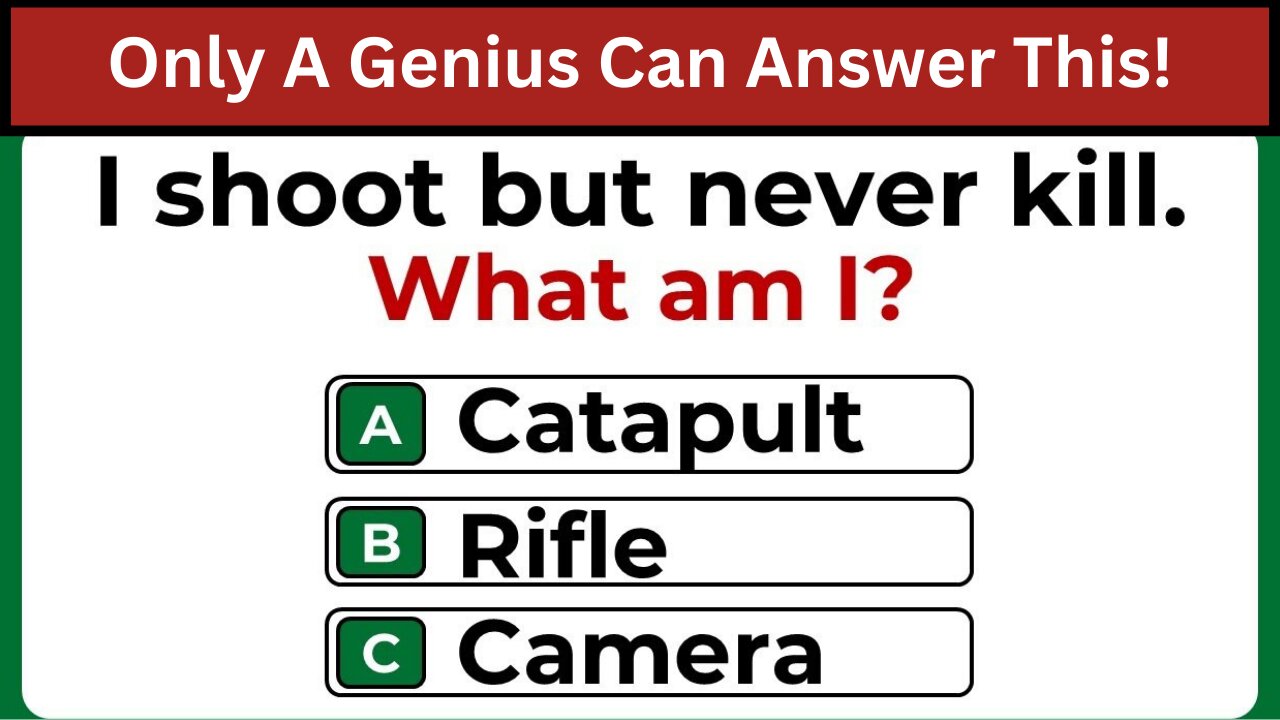 ONLY A GENIUS CAN PASS THIS!