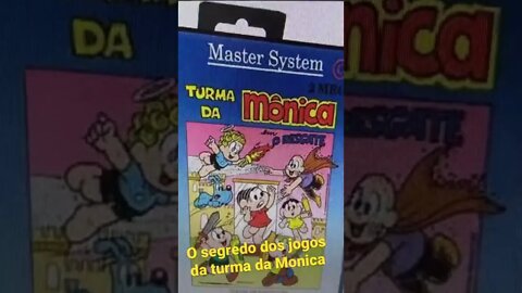 O segredo dos jogos da turma da Monica no Brasil - Wonder Boy colection