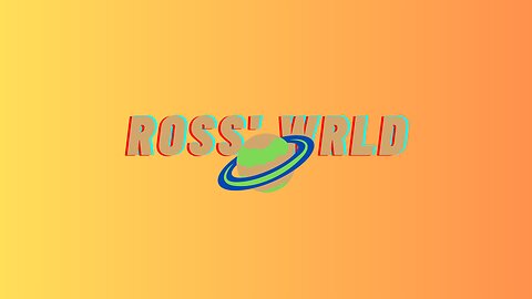 Ross’ Wrld Youtube Channel Intro