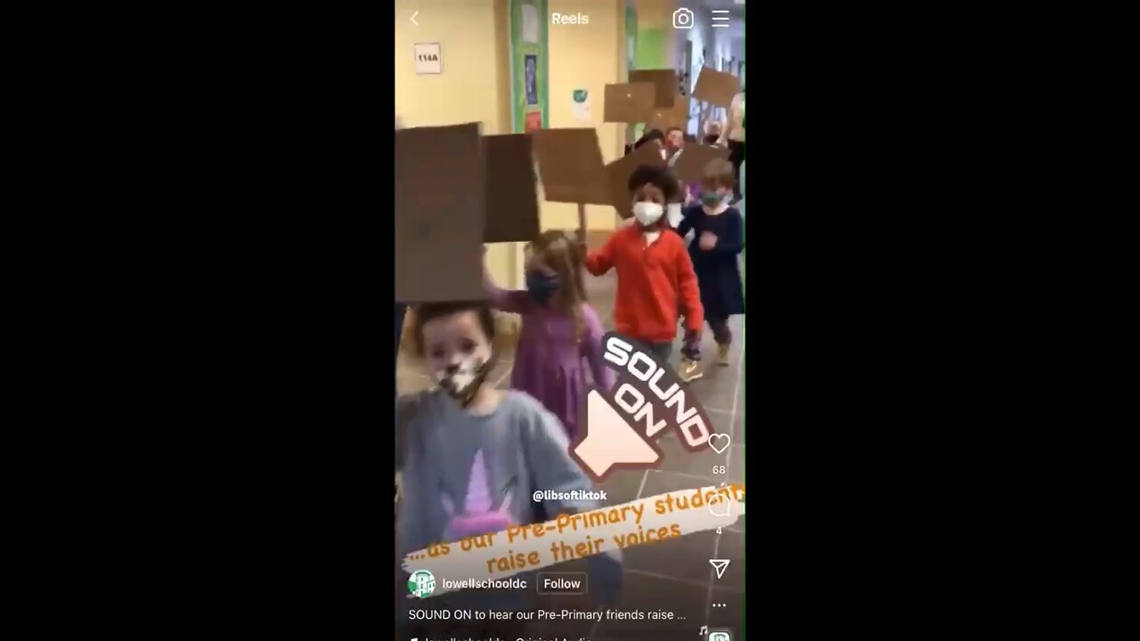 Kids in D.C. are being brainwashed to chant BLM the anarchist group