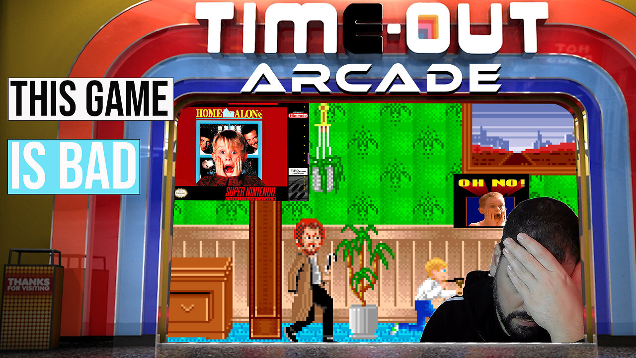 Tiim Out Arcade: Home Alone (SNES)