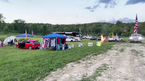 TPC-NY CONVOY TO LEBANON SPEEDWAY FOR THIS WEEKEND EVENTS#MAGA