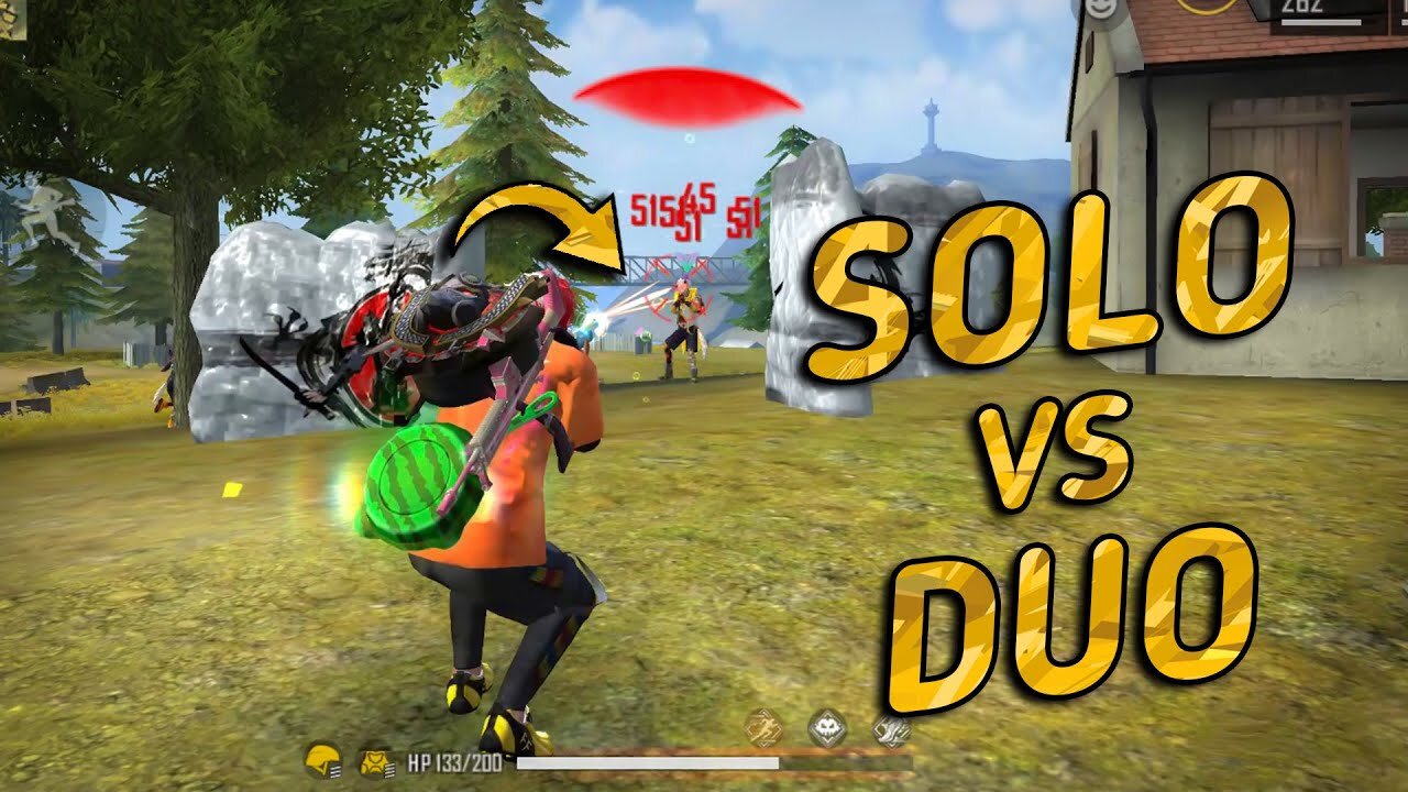 Solo Vs Squad Full Gameplay | Must Watch Garena Free Fire|#freefire