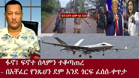 ሰበር! ፋኖ፤ፍኖተ ሰላምን ተቆጣጠረ!-አቸፈር በንጹሀን ደም ታጠበች-ቀጥታ DereNews Nov 5,2024