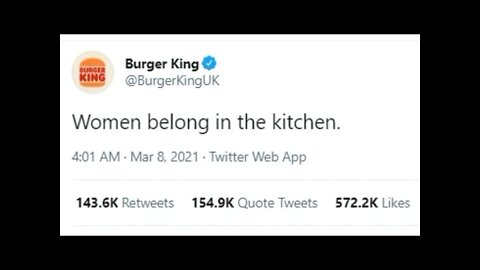 Based Burger King Tweet