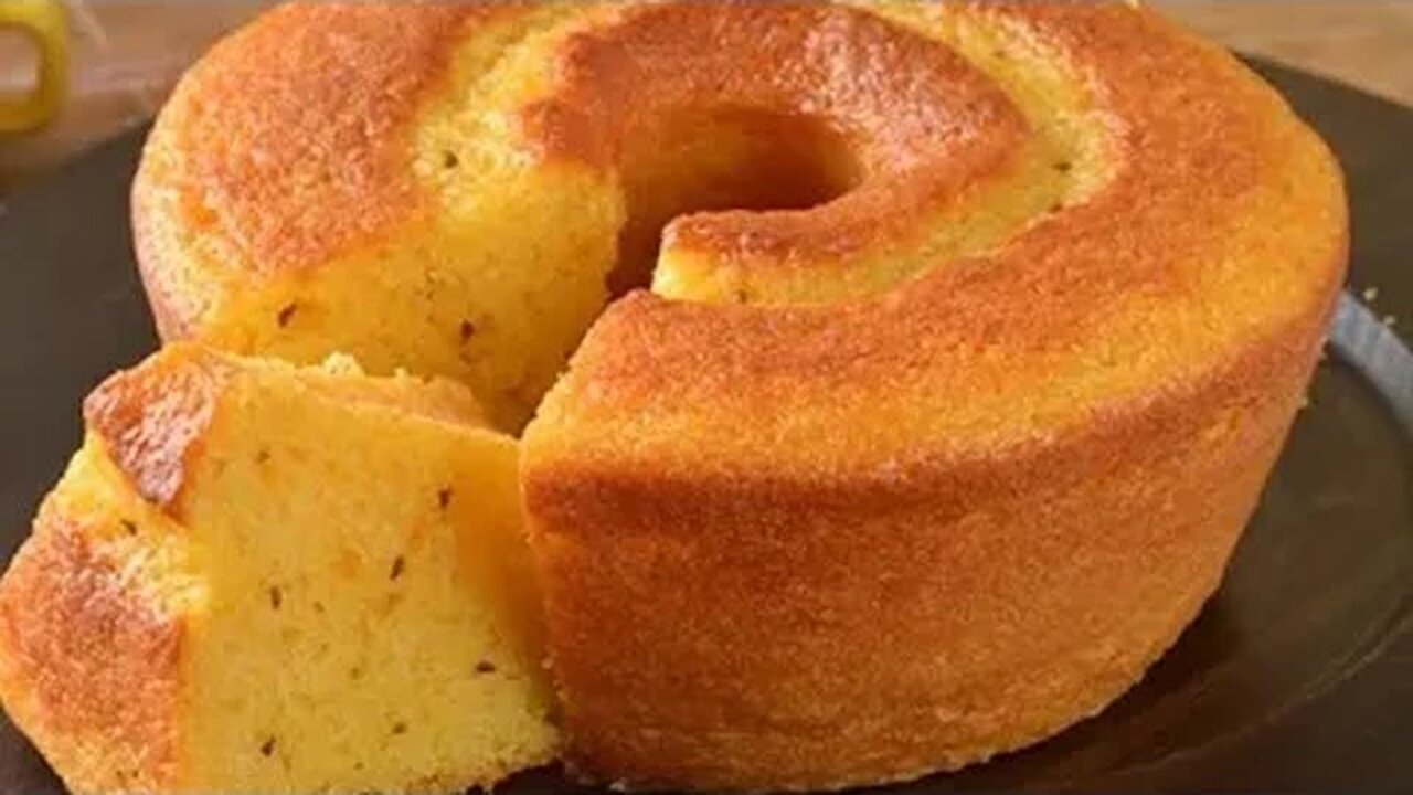 BOLO DE FUBÁ MAIS FÁCIL DO MUNDO / SUPER FOFINHO!!!