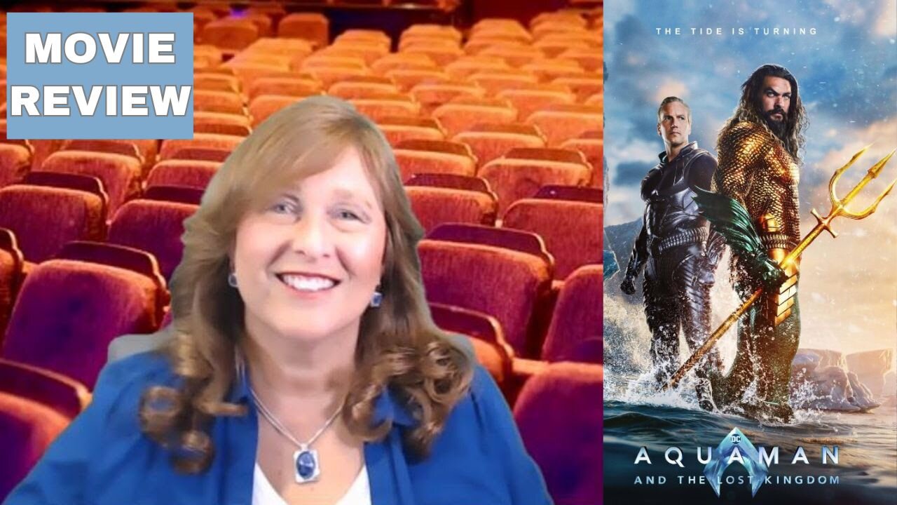 Aquaman and the Lost Kingdom movie review by Movie Review Mom!