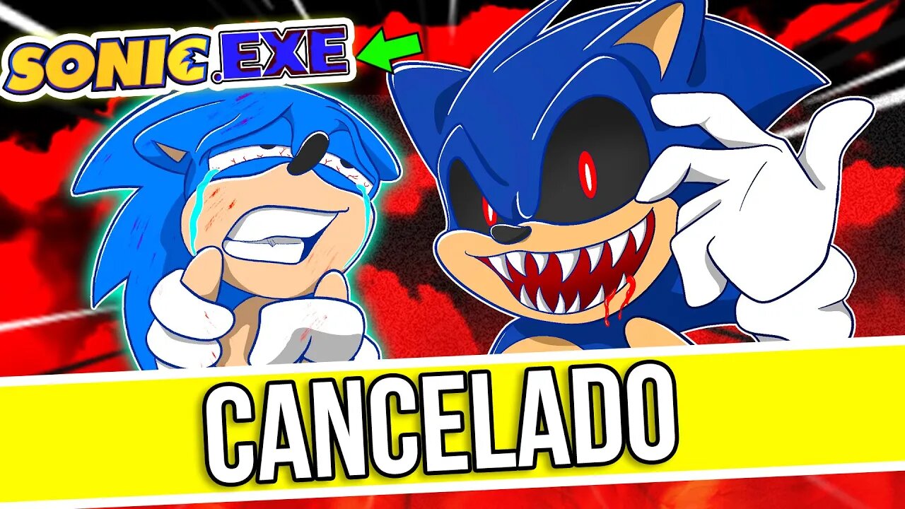 SONIC exe foi ABANDONADO 😂| JOGOS CANCELADOS do SONIC.EXE