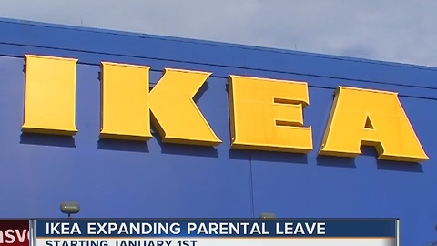 IKEA expands parental paid leave