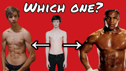 A man's workout goal