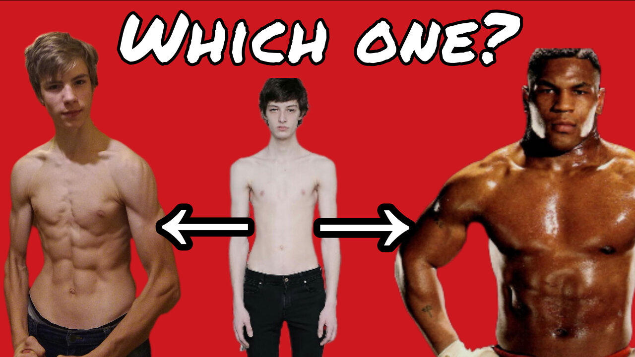 A man's workout goal