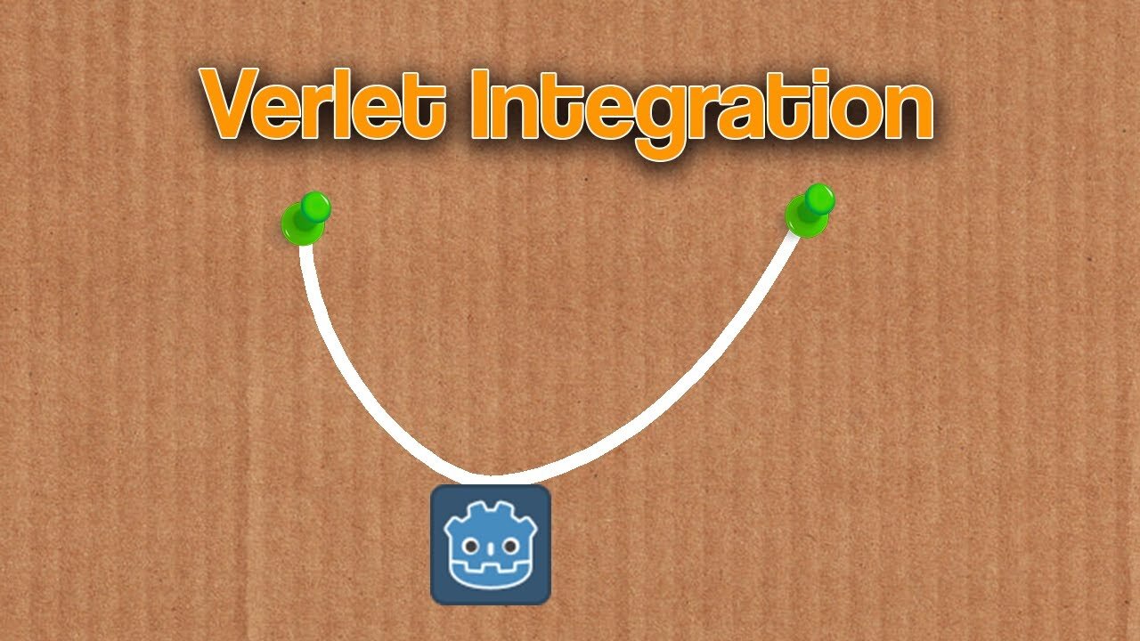 Verlet integration in Godot