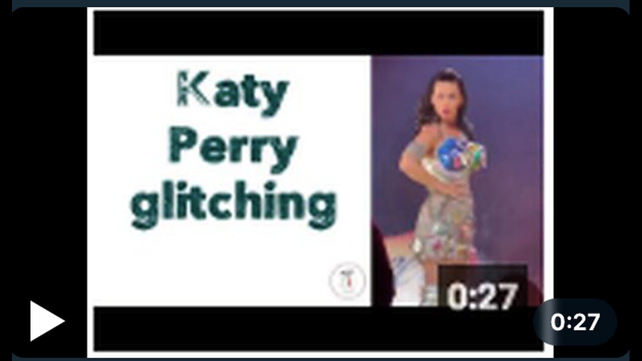 Katy Perry Glitching