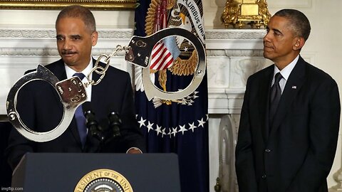 Obama’s Former AG Eric Holder Arrested :-)