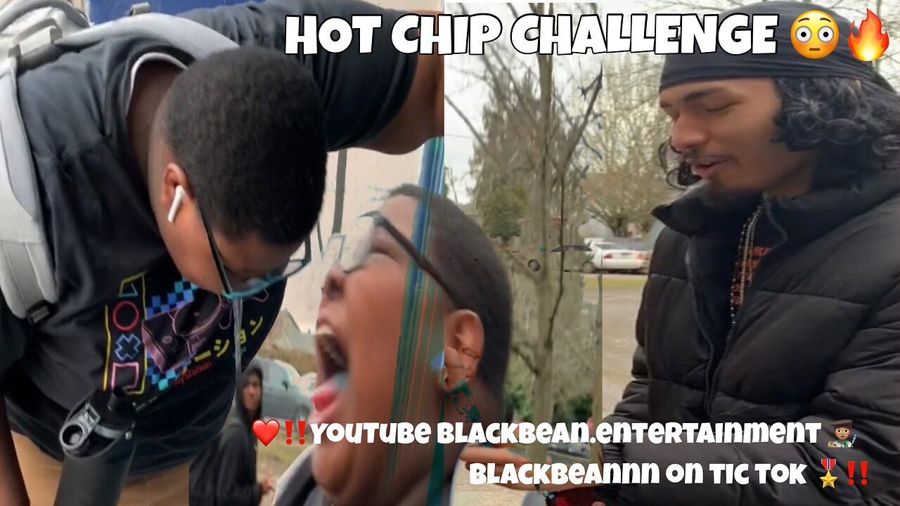 HOT CHIP CHALLENGE 🔥😳 (school edition)