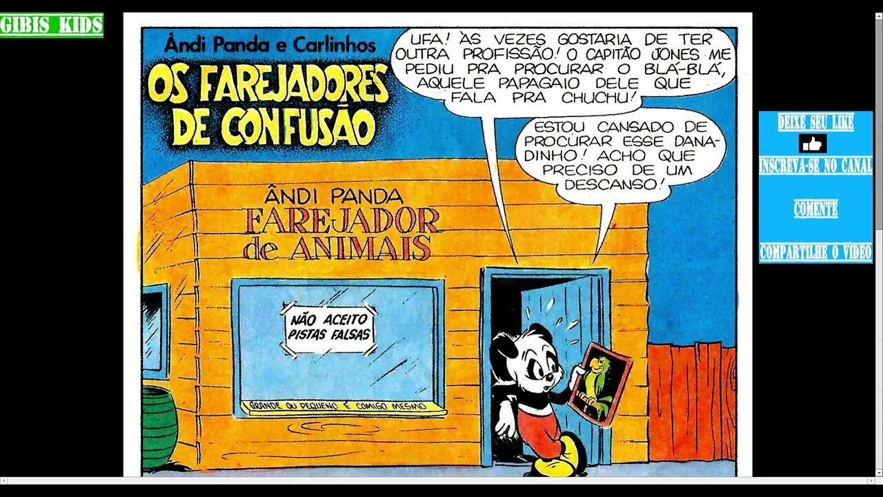 Pica Pau Ândi Panda E Carlinhos Os Farejadores De Confusão [Pause o Vídeo Caso Não Consiga Ler]