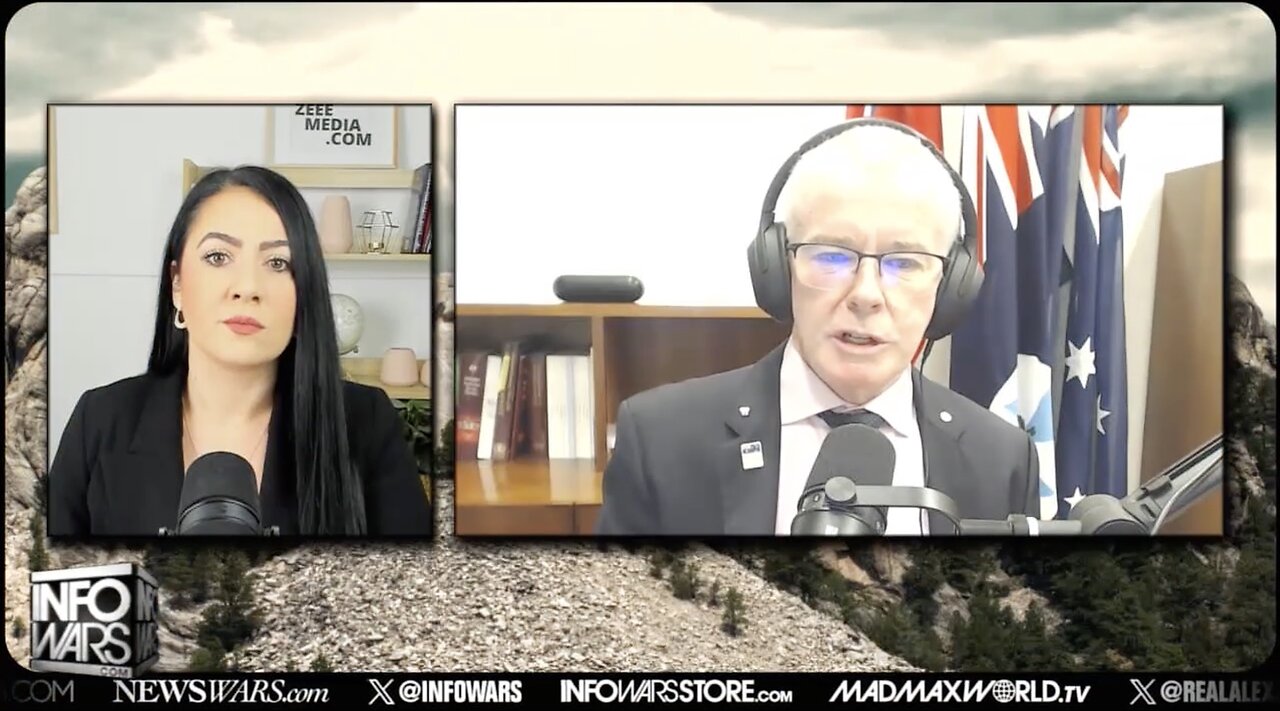 Maria Zeee & Senator Malcolm Roberts on Infowars: Globalists Begin Cutting Aussie Electricity!