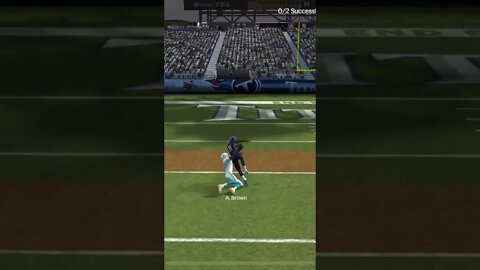 Titans WR A.J. Brown Pass Catch Gameplay - Madden NFL 22 Mobile Football