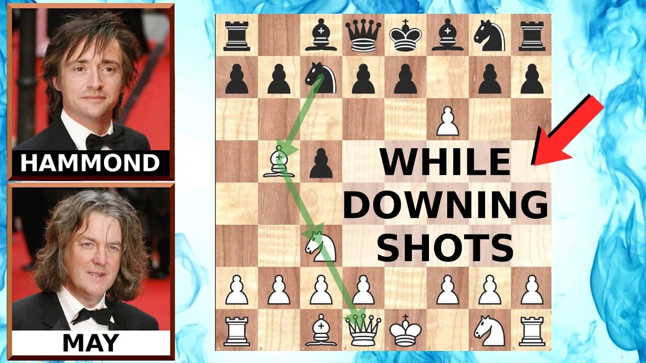 Hammond & May play chess downing shots - summary