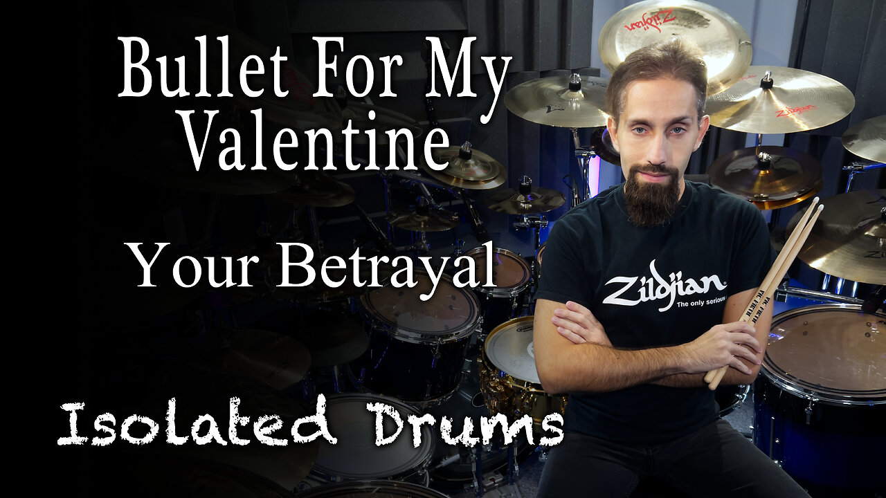 Bullet For My Valentine - Your Betrayal | Isolated Drums | Panos Geo