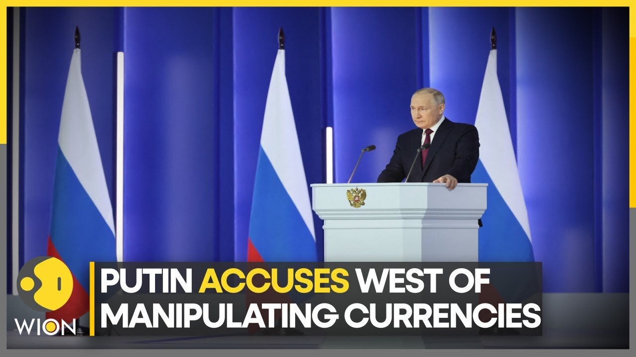 Putin accuses West of manipulating Global currencies | Latest English News | WION