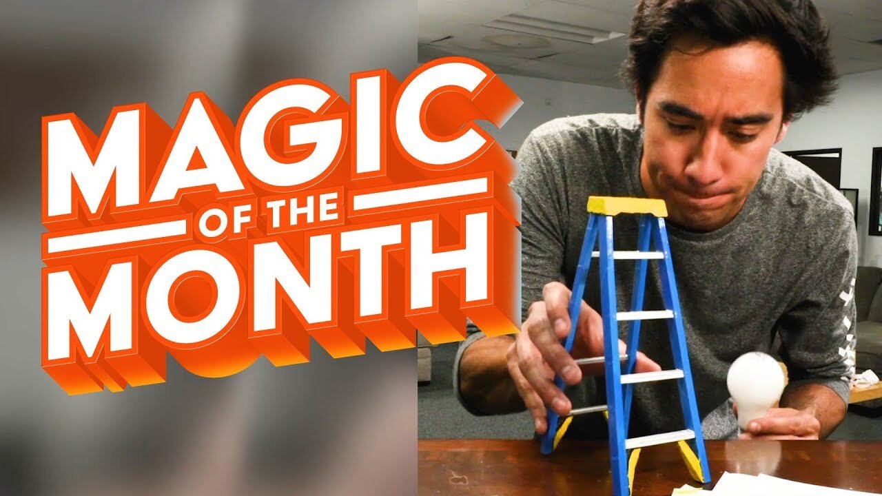 Best Trick to Change a Light Bulb - Magic of the Month of April