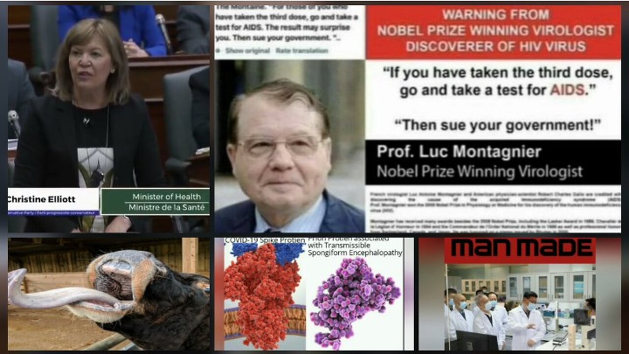 CANADA'S MINISTER OF HEALTH EQUATES COVID TO AIDS: DEAD NOBEL PRIZE WINNING WHISTLEBLOWER WARNED US