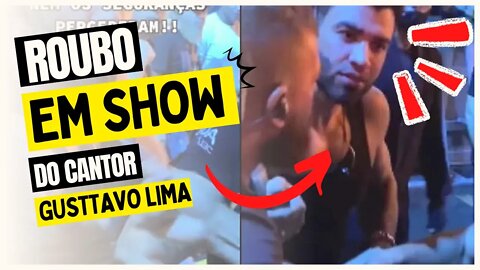 Gusttavo Lima é roubado no maranhão e assessoria se pronuncía