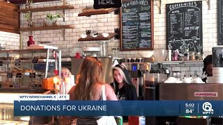 West Palm Beach businesses partner to accept donations for Ukraine