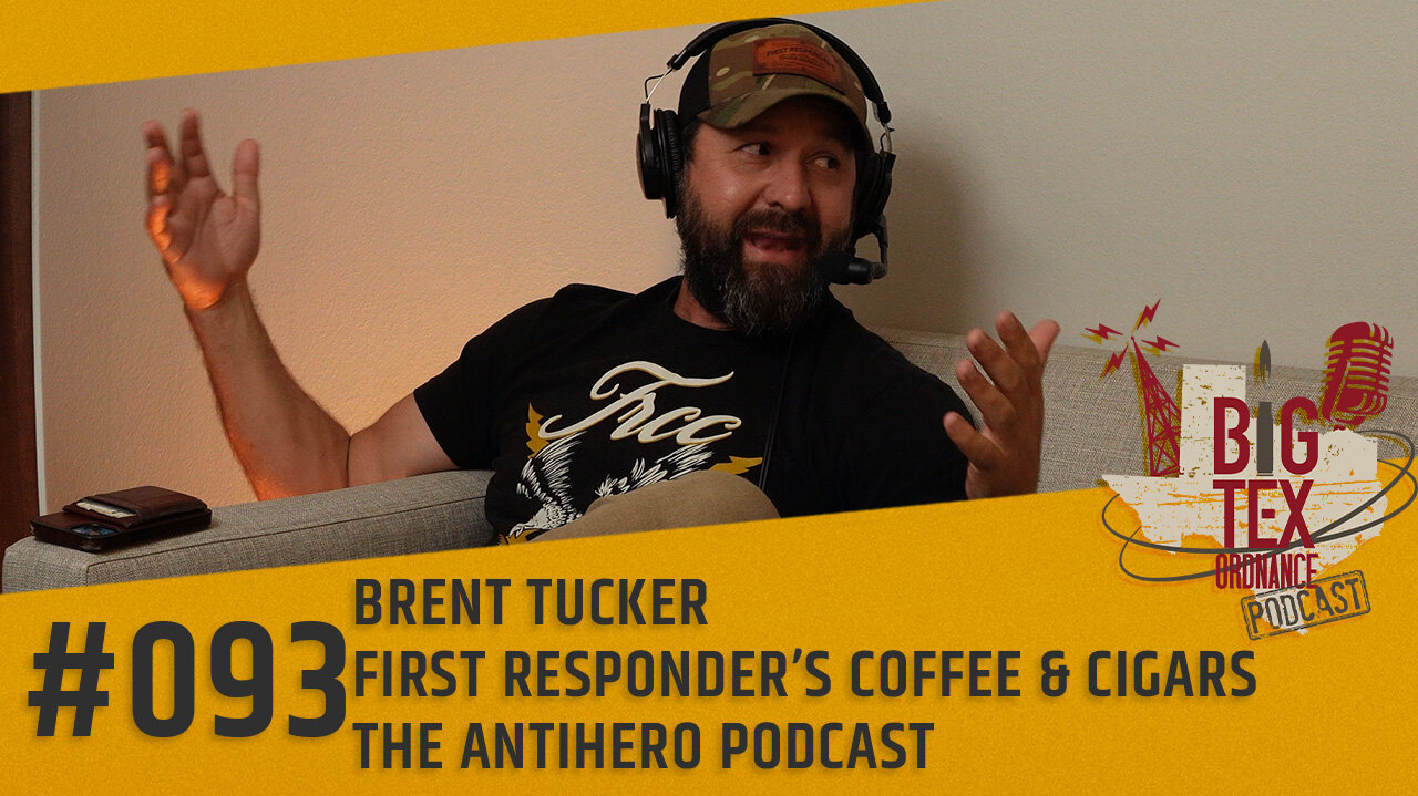 Brent Trucker - First Responder's Coffee & Cigars - The Antihero Podcast