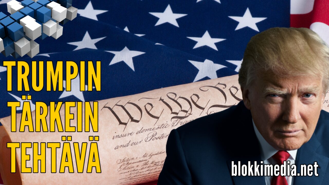 Trumpin tärkein tehtävä | 4.12.2020