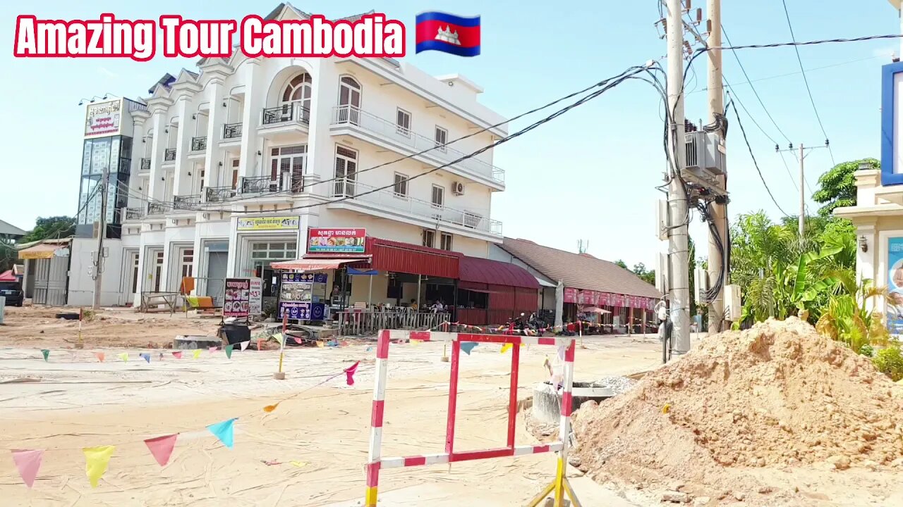 Tour Siem Reap2021, News Update Project Road 38 Line,ES-11 (D.305 Road) / Amazing Tour Cambodia.