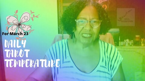 🌡️ DAILY TAROT TEMP🌡️: Getting Lighter by Freeing Yourself * Mar 23