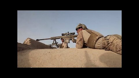 ＊RAW＊ Marine Scout Snipers Shoot Enemy during Operation Helmand Viper in Afghanistan