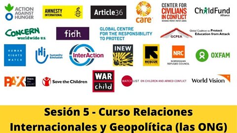 Sesión 5 - Curso Relaciones Internacionales y Geopolítica